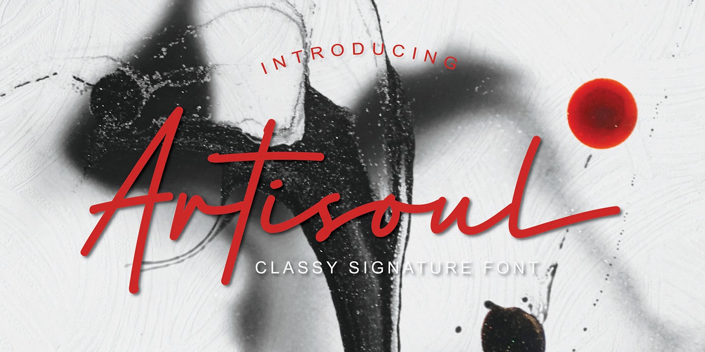 Artisoul Signature Font
